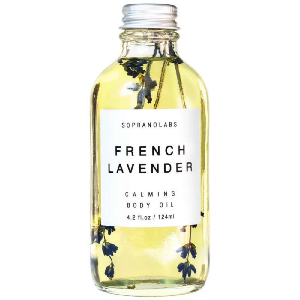 SopranoLabs French Lavender Calming Body Oil